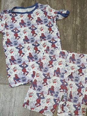Charlie's Project Little Snuggles Spiderman Pajama set